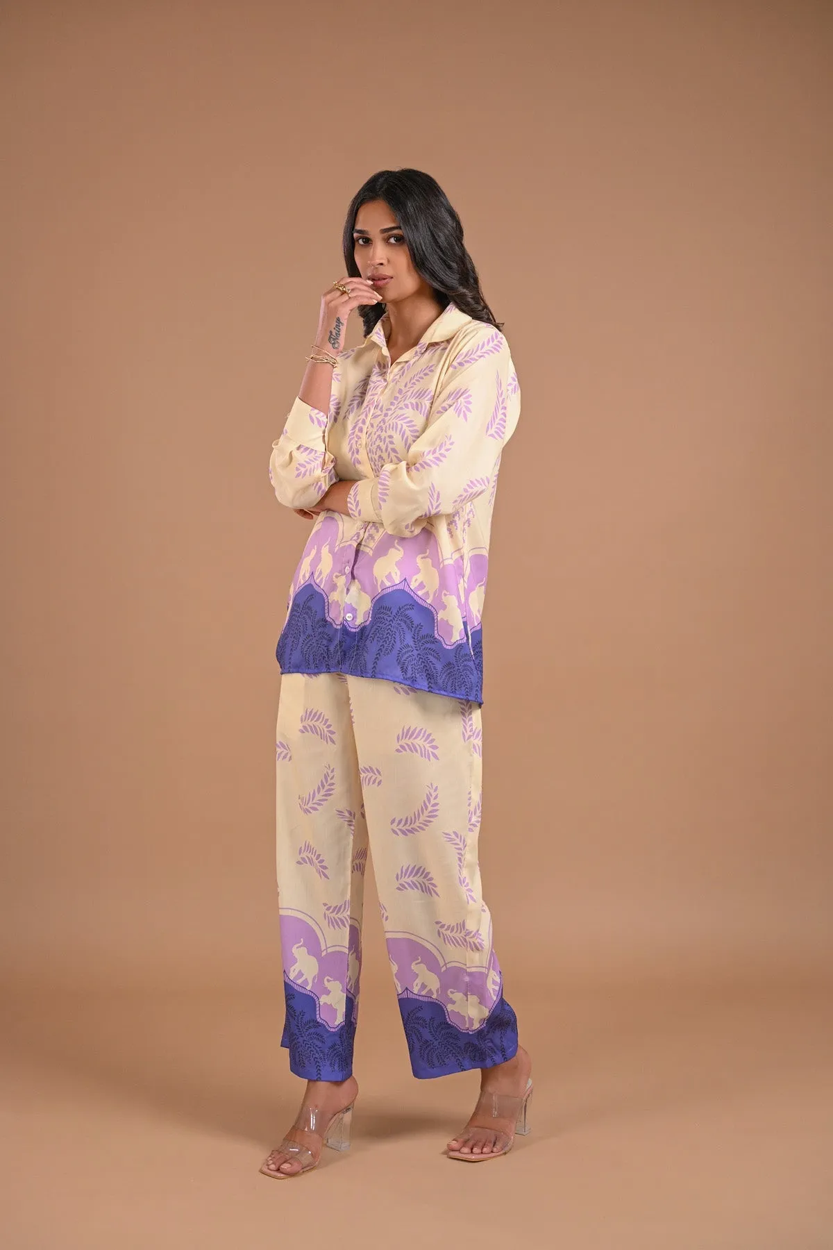 Muslin Printed Co-ord Set