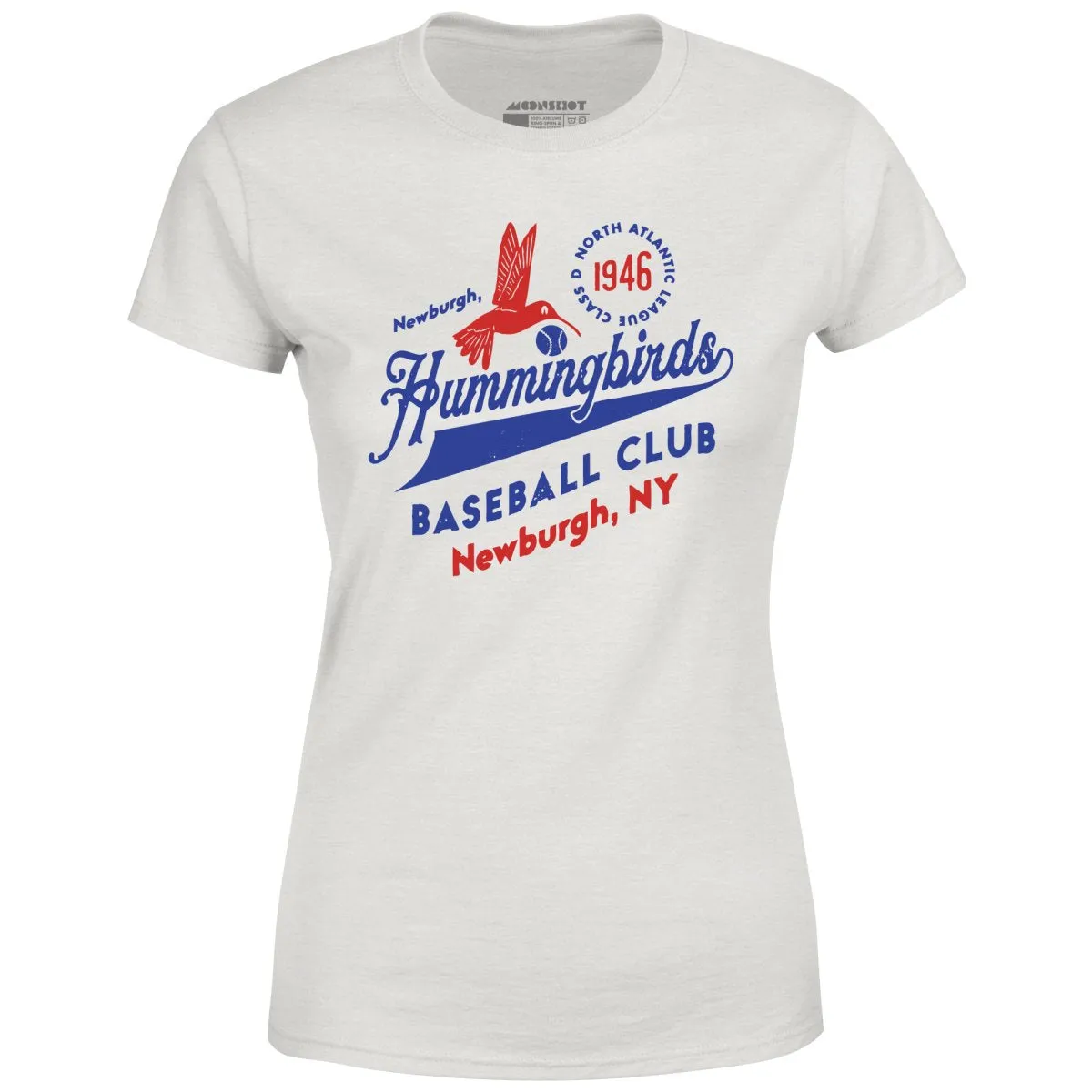 Newburgh Hummingbirds - New York - Vintage Defunct Baseball Teams - Women's T-Shirt