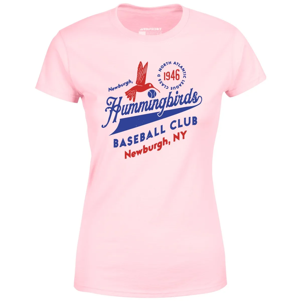 Newburgh Hummingbirds - New York - Vintage Defunct Baseball Teams - Women's T-Shirt