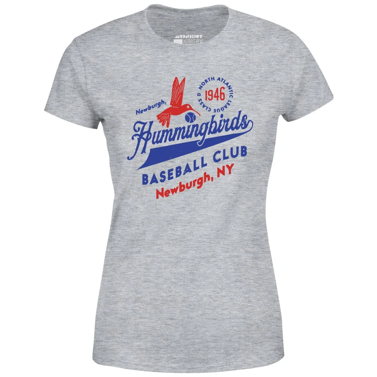 Newburgh Hummingbirds - New York - Vintage Defunct Baseball Teams - Women's T-Shirt