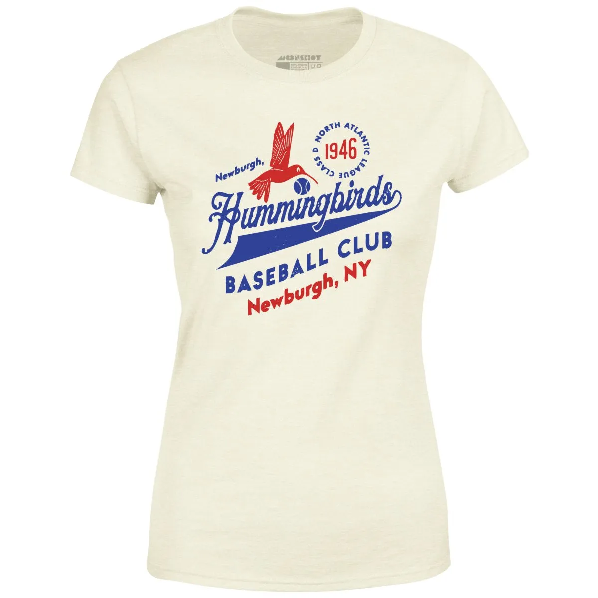 Newburgh Hummingbirds - New York - Vintage Defunct Baseball Teams - Women's T-Shirt