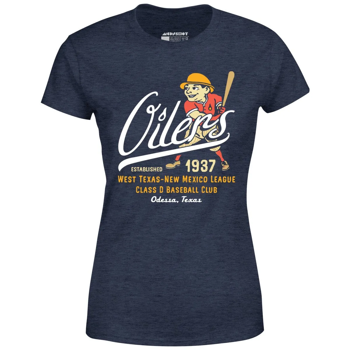 Odessa Oilers - Texas - Vintage Defunct Baseball Teams - Women's T-Shirt