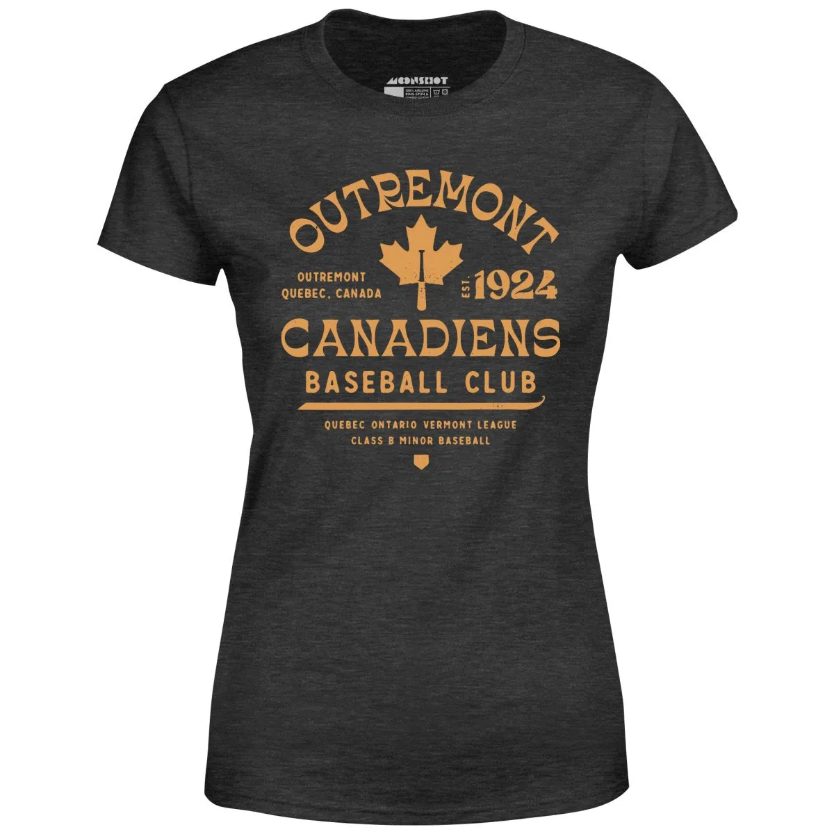 Outremont Canadiens - Canada - Vintage Defunct Baseball Teams - Women's T-Shirt