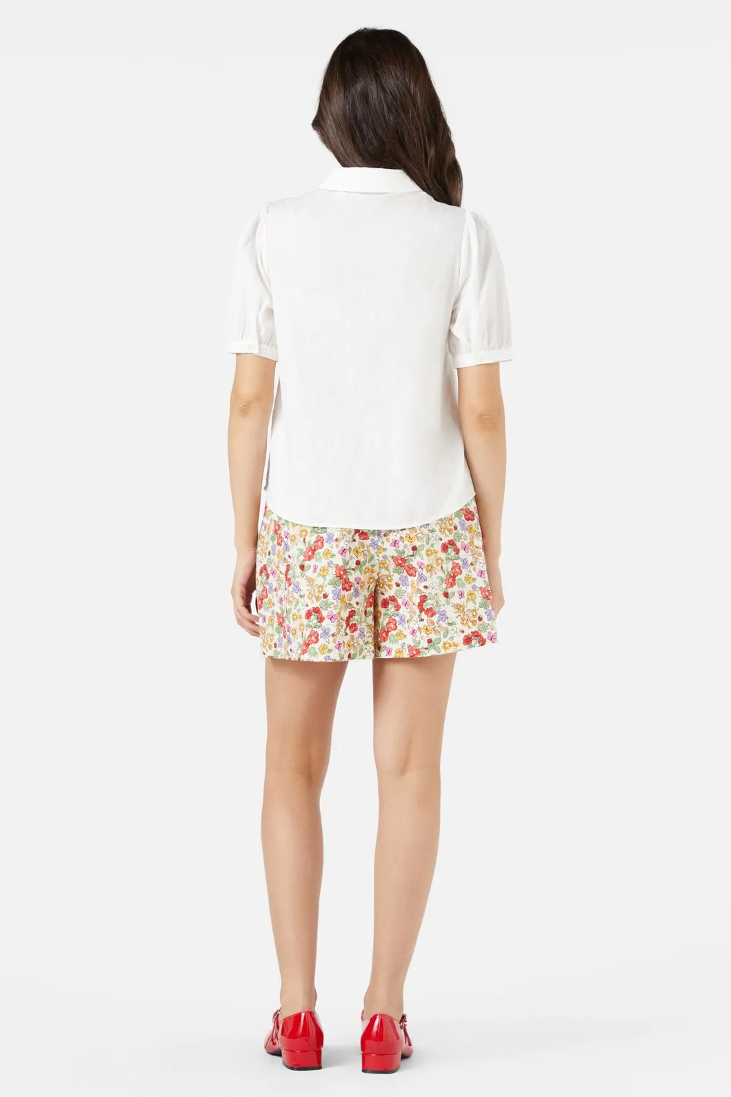 Papillon Embroidered Blouse