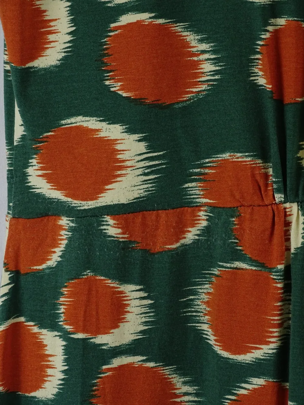 Pepperberry Green And Orange Patterned Dress 14