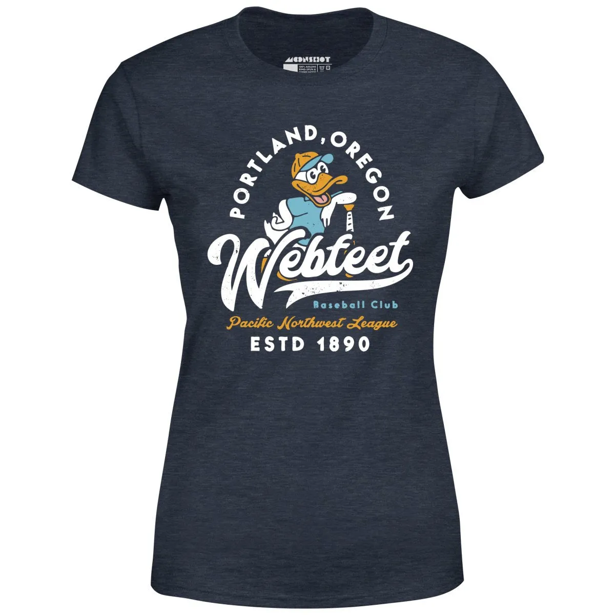 Portland Webfeet - Oregon - Vintage Defunct Baseball Teams - Women's T-Shirt