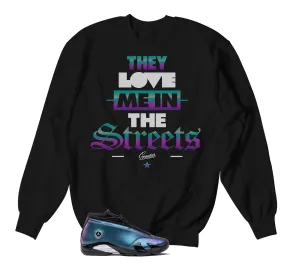 Retro 14 Love Letter  They Love Me Sweater