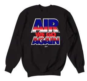 Retro 4 Loyal Blue Air We Go Sweater