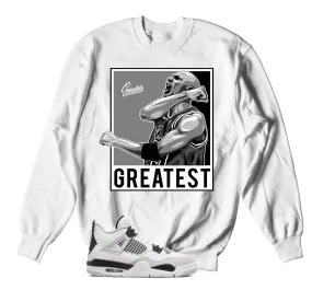 Retro 4 Military Black Greatest Sweater