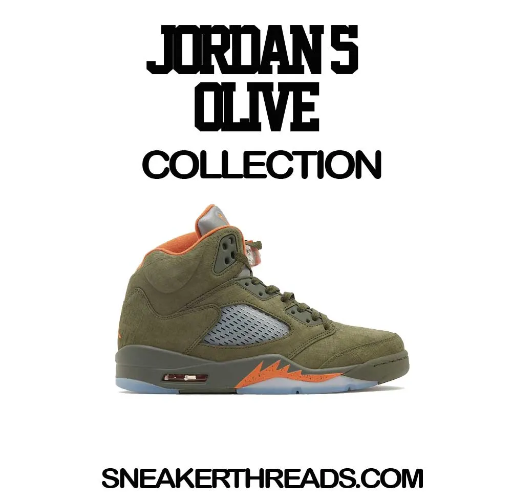 Retro 5 Olive Haters Hoody