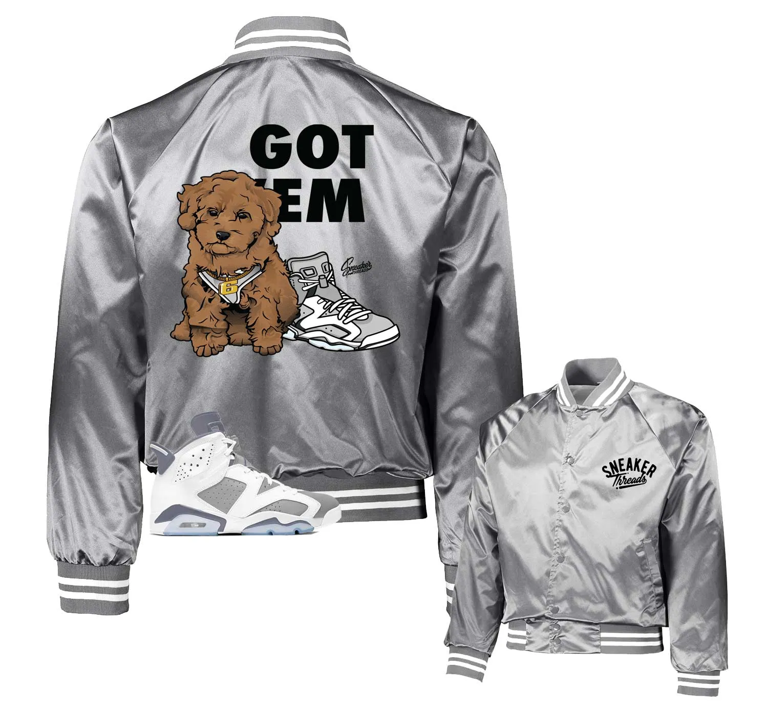 Retro 6 Cool Grey Got Em Jacket