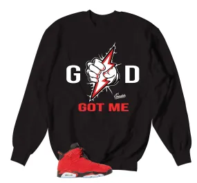 Retro 6 Toro Bravo God Got Me Sweater