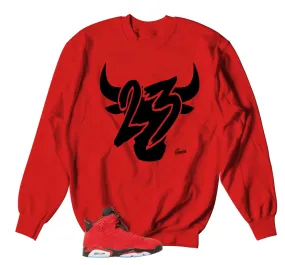 Retro 6 Toro Bravo Toro Sweater