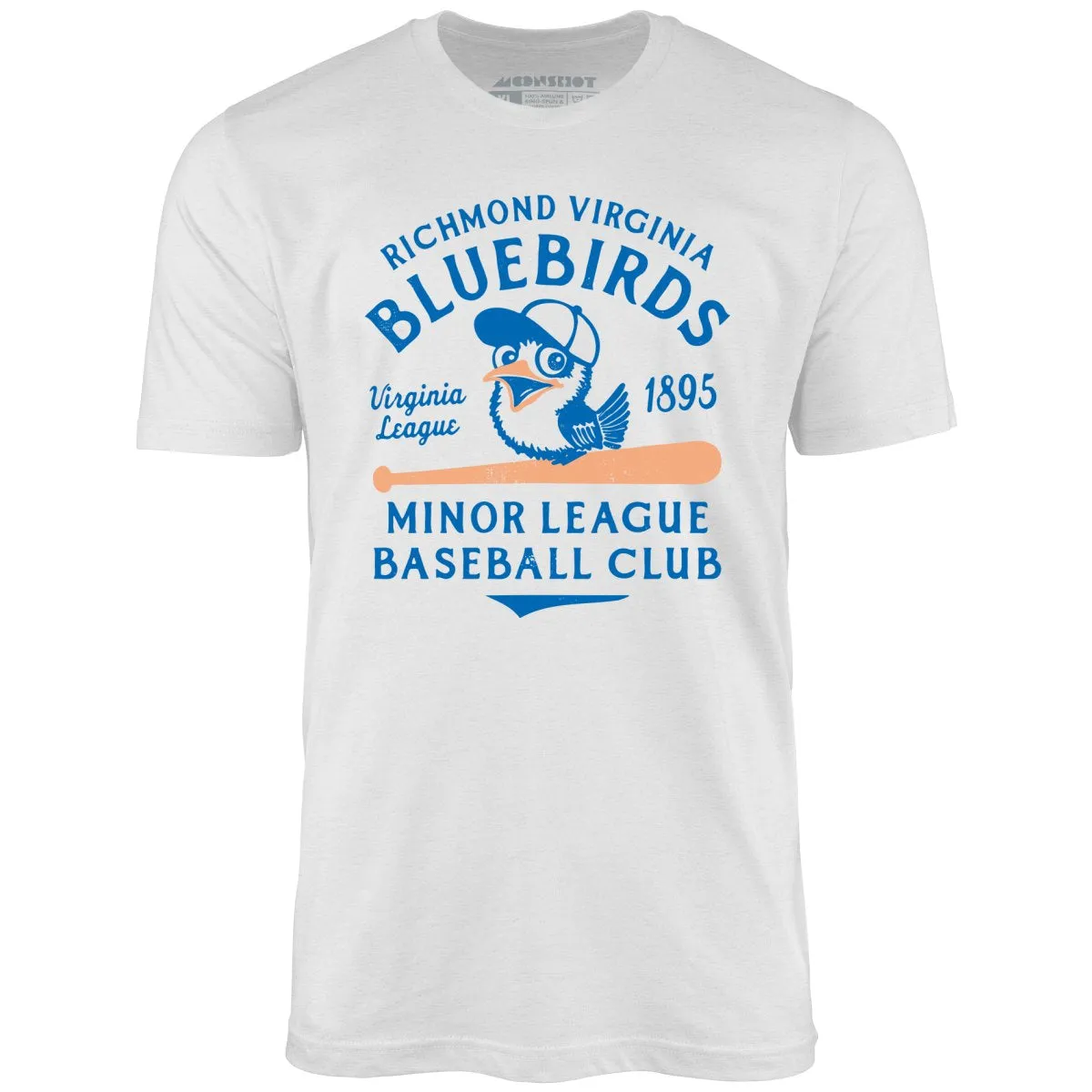 Richmond Bluebirds - Virginia - Vintage Defunct Baseball Teams - Unisex T-Shirt