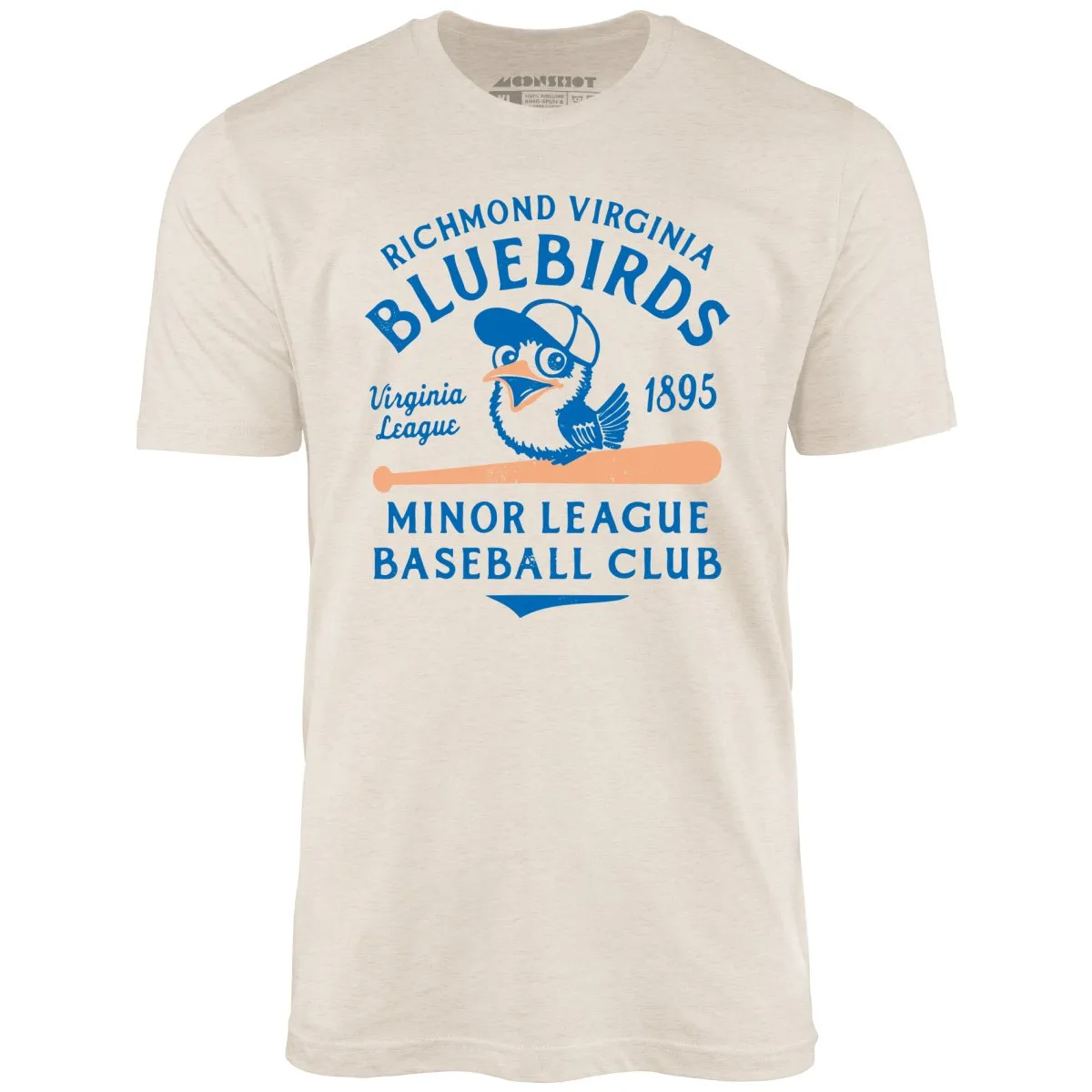 Richmond Bluebirds - Virginia - Vintage Defunct Baseball Teams - Unisex T-Shirt