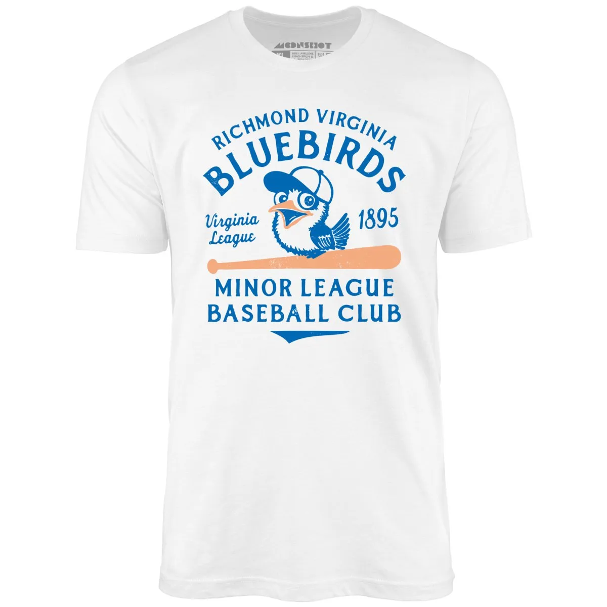 Richmond Bluebirds - Virginia - Vintage Defunct Baseball Teams - Unisex T-Shirt