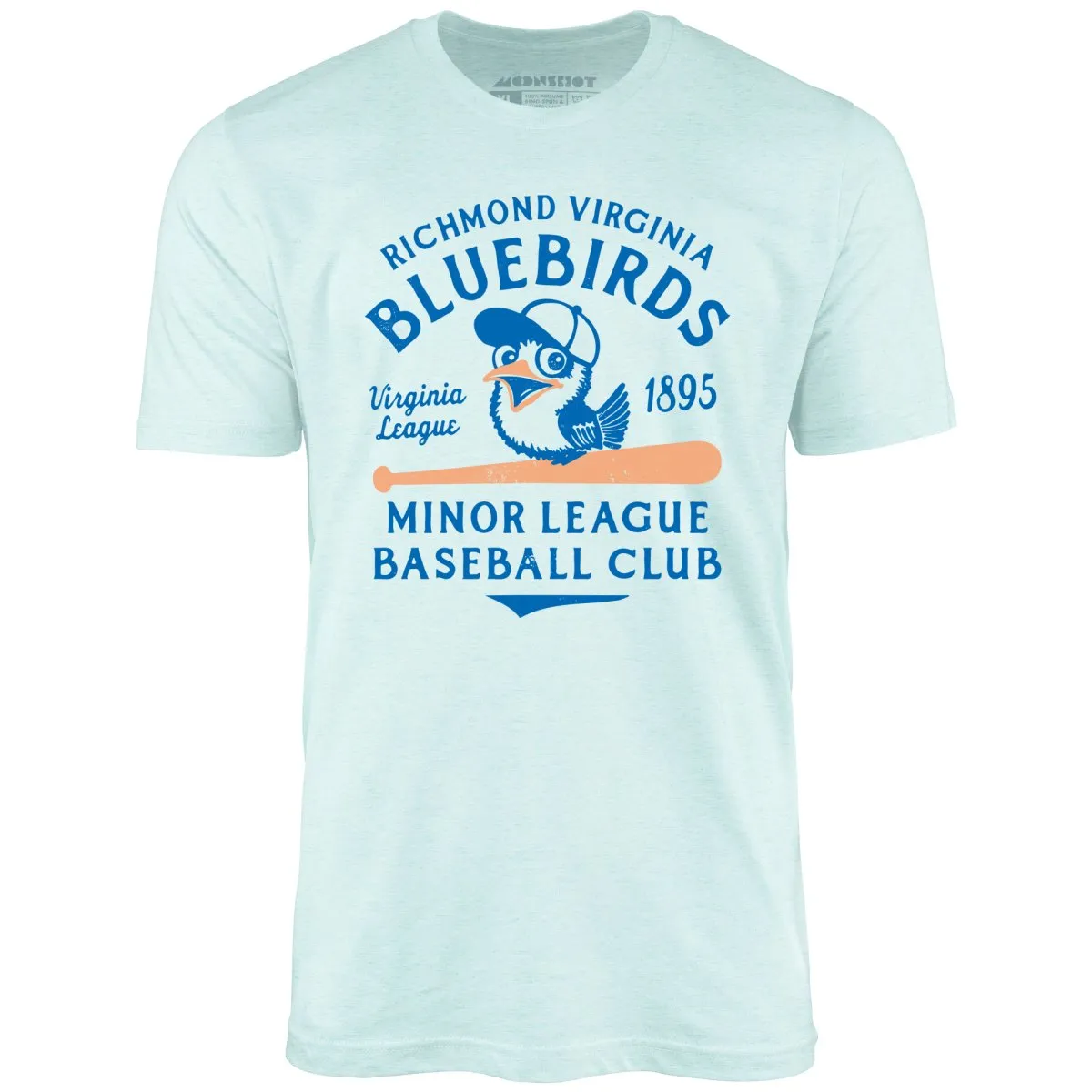 Richmond Bluebirds - Virginia - Vintage Defunct Baseball Teams - Unisex T-Shirt