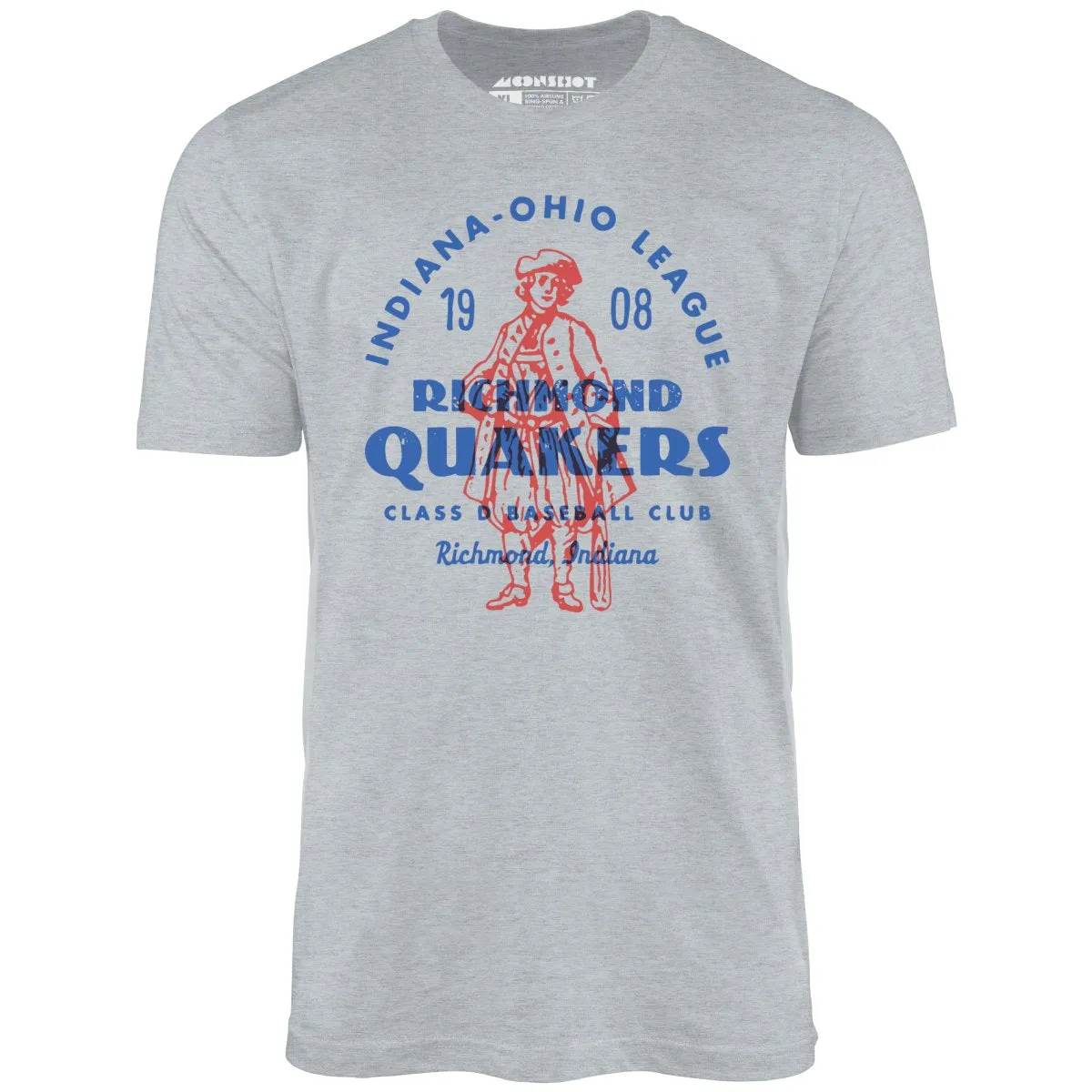 Richmond Quakers - Indiana - Vintage Defunct Baseball Teams - Unisex T-Shirt