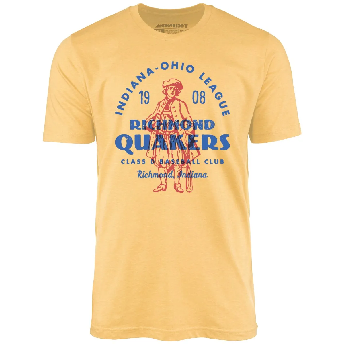 Richmond Quakers - Indiana - Vintage Defunct Baseball Teams - Unisex T-Shirt