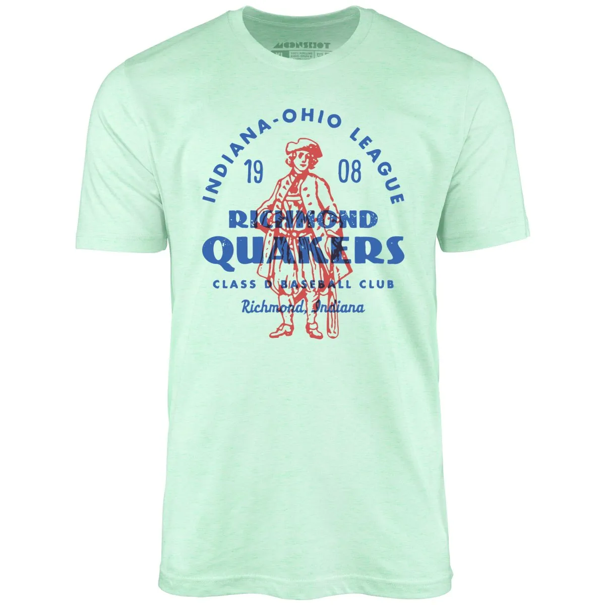 Richmond Quakers - Indiana - Vintage Defunct Baseball Teams - Unisex T-Shirt