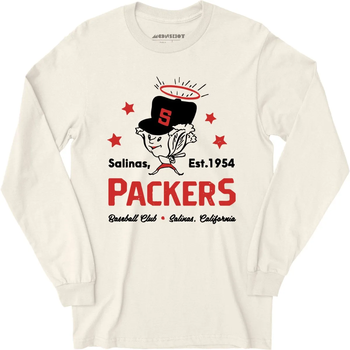 Salinas Packers - California - Vintage Defunct Baseball Teams - Long Sleeve T-Shirt