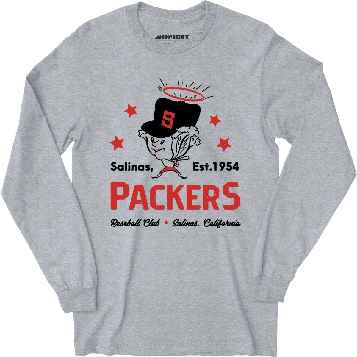 Salinas Packers - California - Vintage Defunct Baseball Teams - Long Sleeve T-Shirt