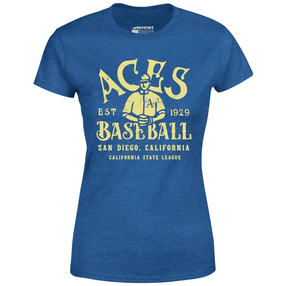 San Diego Aces - California - Vintage Defunct Baseball Teams - Women's T-Shirt