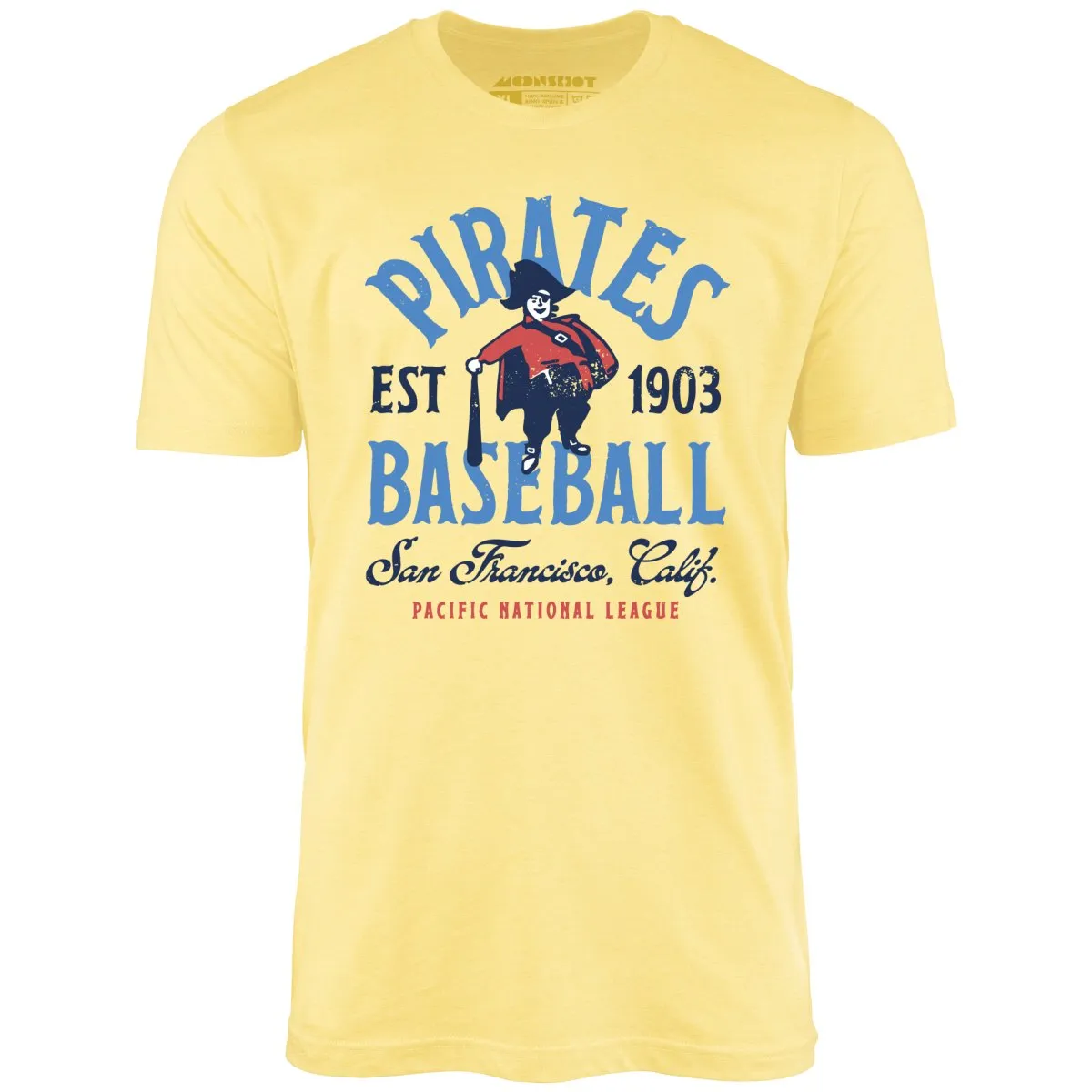 San Francisco Pirates - California - Vintage Defunct Baseball Teams - Unisex T-Shirt