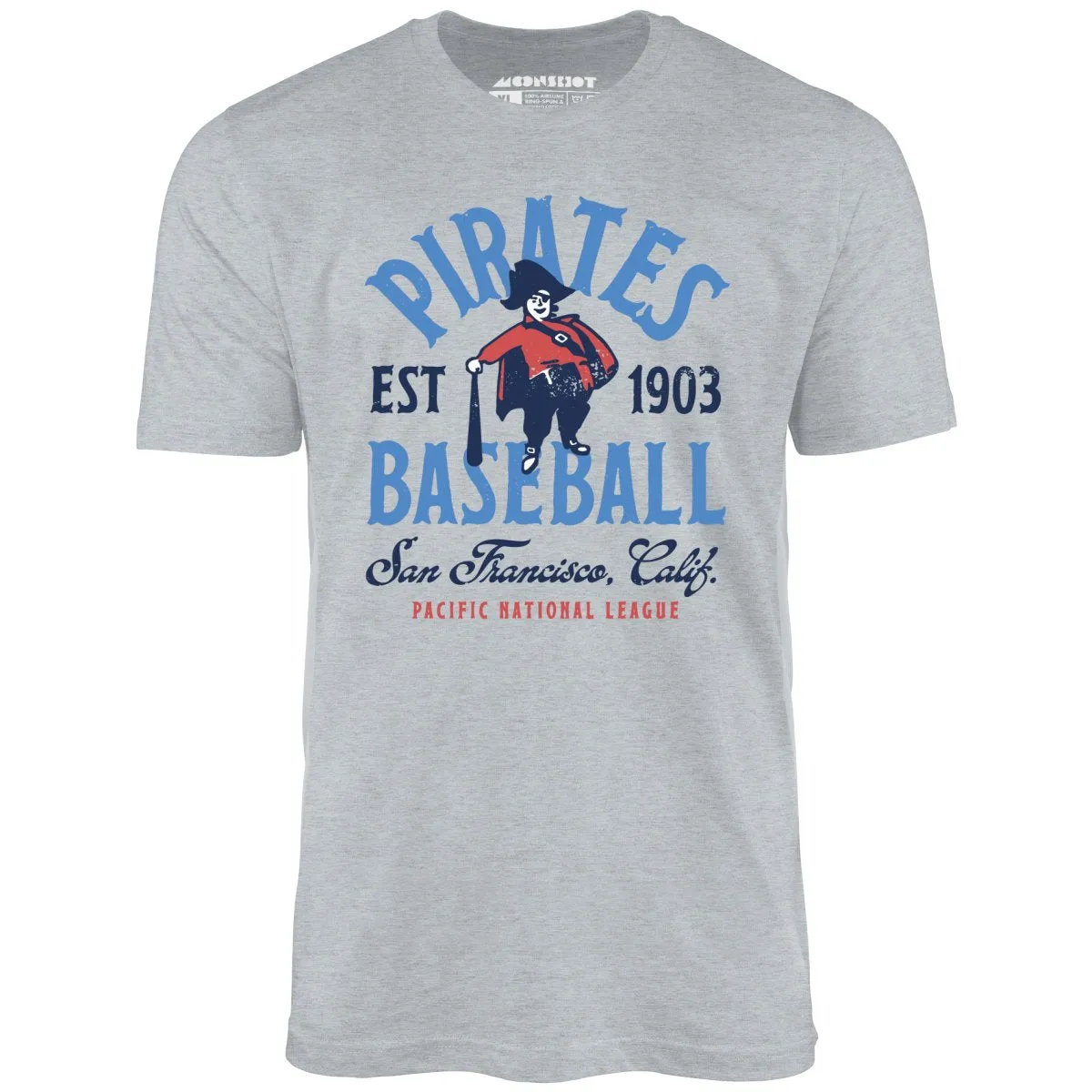 San Francisco Pirates - California - Vintage Defunct Baseball Teams - Unisex T-Shirt