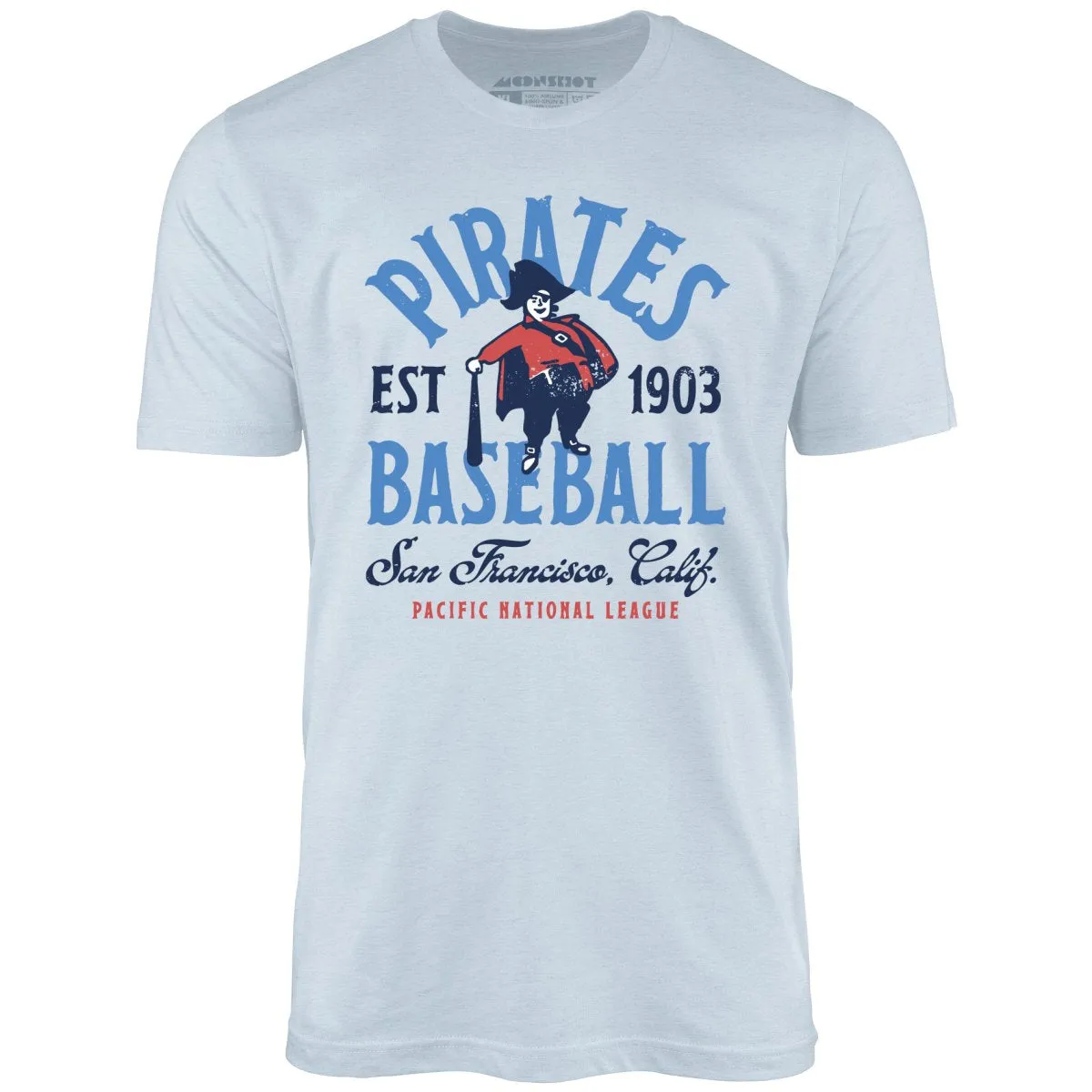 San Francisco Pirates - California - Vintage Defunct Baseball Teams - Unisex T-Shirt