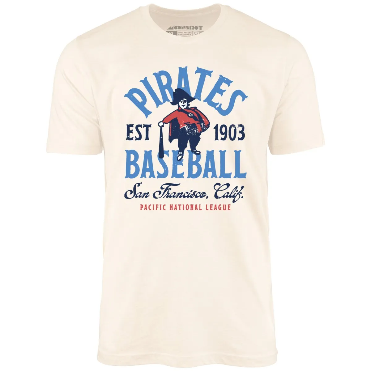 San Francisco Pirates - California - Vintage Defunct Baseball Teams - Unisex T-Shirt