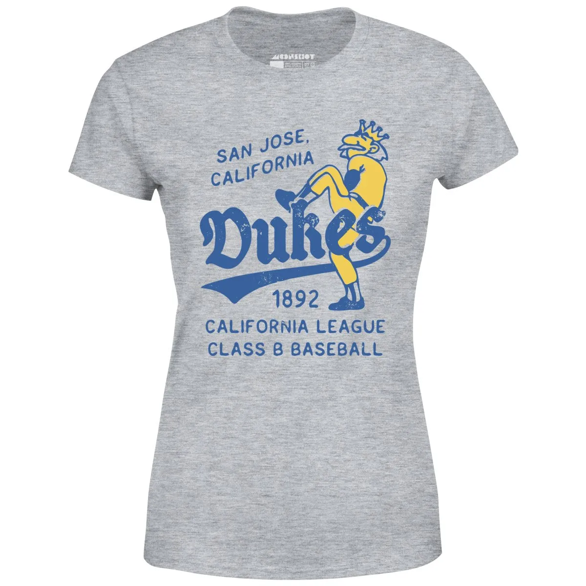 San Jose Dukes - California - Vintage Defunct Baseball Teams - Women's T-Shirt