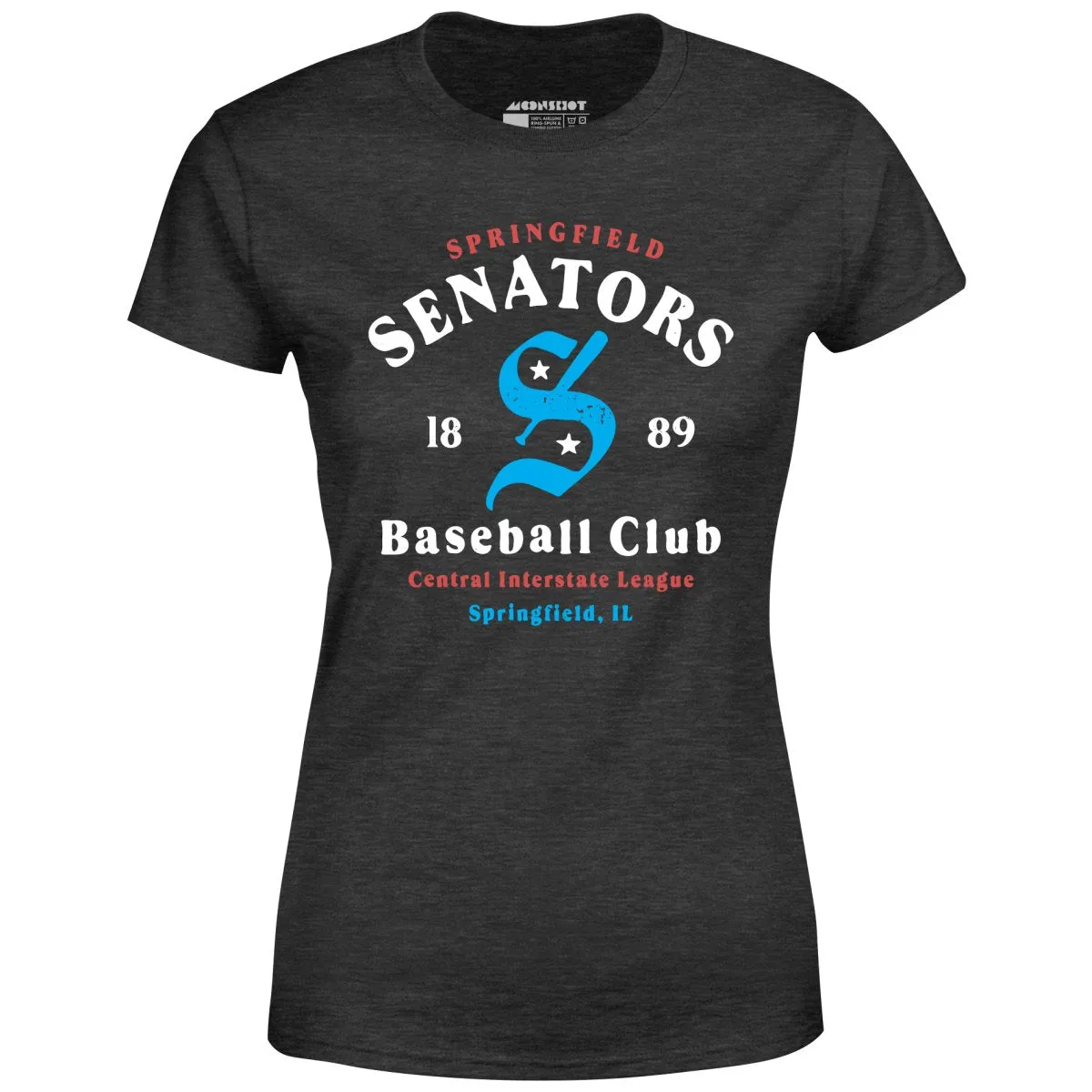 Springfield Senators - Illinois - Vintage Defunct Baseball Teams - Women's T-Shirt