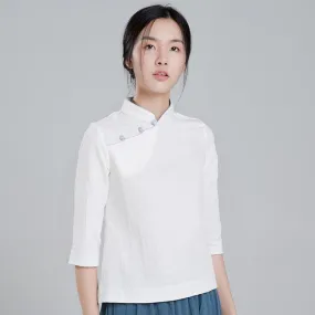 Traditional Chinese Tea Long Sleeve Top