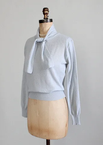 Vintage 1970s Grey Bar Harbor Sweater